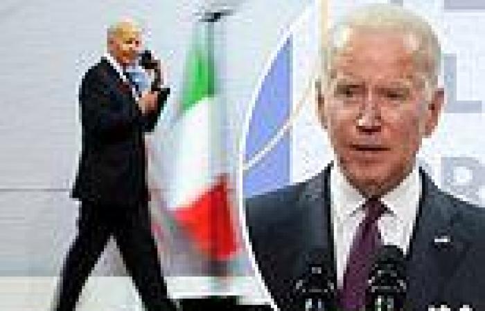 Biden offers cryptic excuse for turning up almost an hour late to G20 press ...