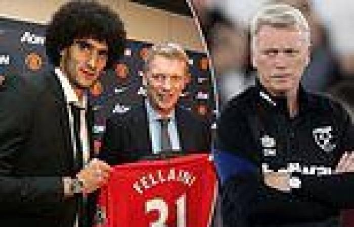 sport news Marouane Fellaini reveals he CRIED when David Moyes was sacked by Manchester ...