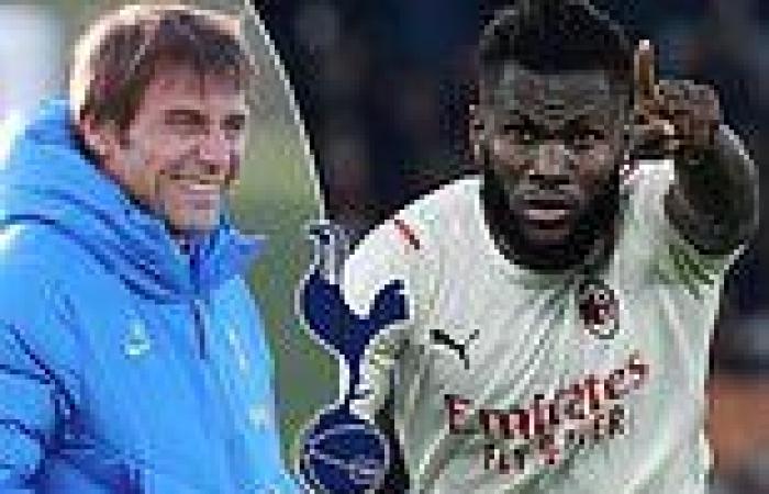 sport news Tottenham 'close to agreeing an £8.5m-per-year deal with AC Milan star Franck ...