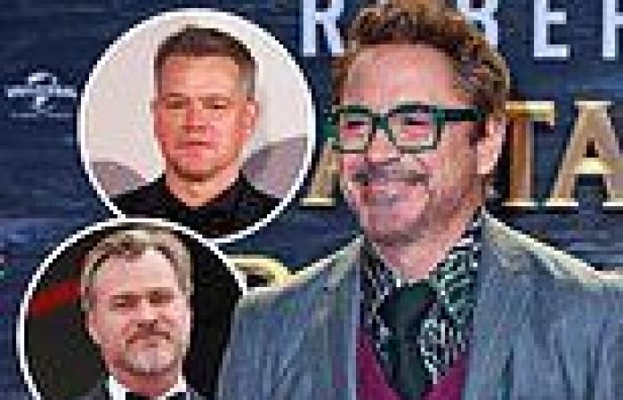 Robert Downey Jr. and Matt Damon join the star-studded cast of Christopher ...