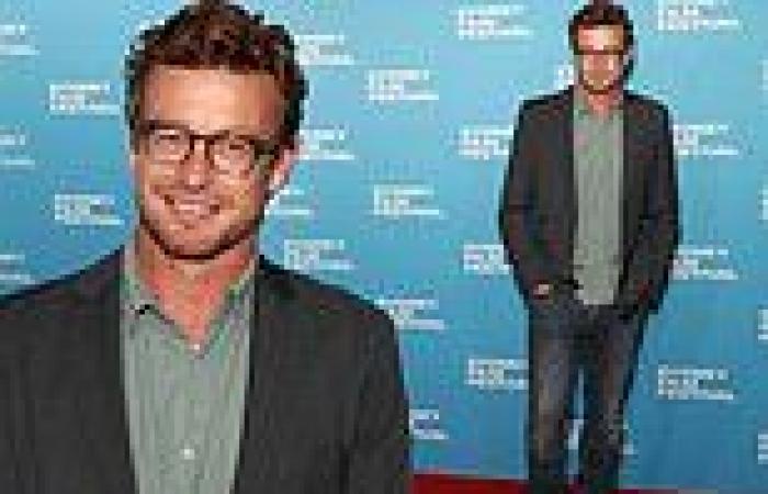 Simon Baker looks every inch the leading man at the Sydney Film Festival