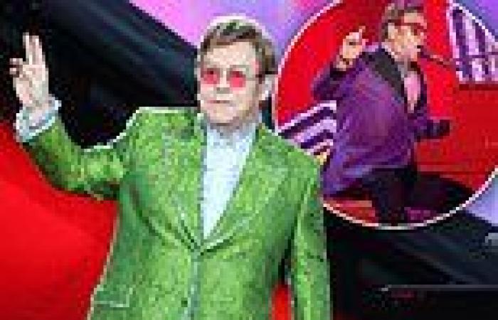 Elton John reveals he's coming to Australia next year and hints 'he'll do a few ...