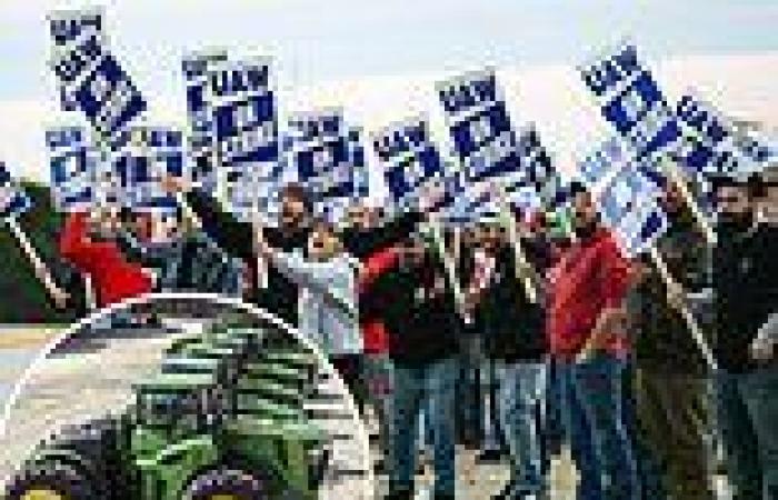 10,000 John Deere workers have been on strike for THREE WEEKS at Midwest ...