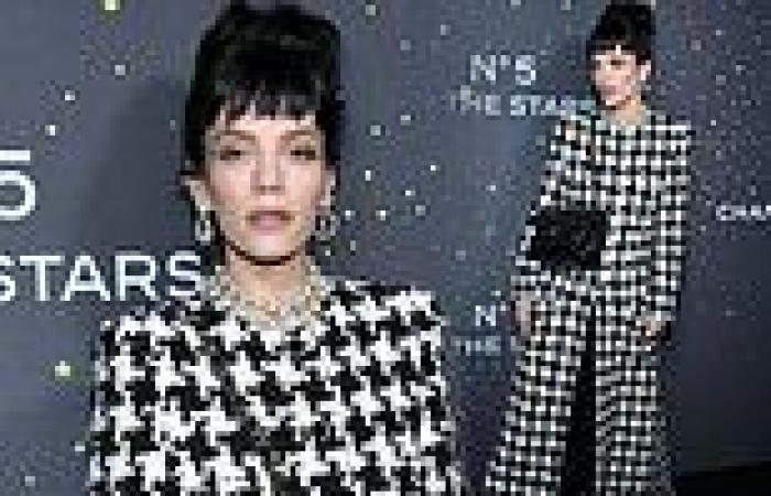 Lily Allen oozes elegance in a sophsticated Chanel coat