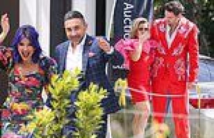 The Block contestants celebrate their homes finally going under the hammer on ...