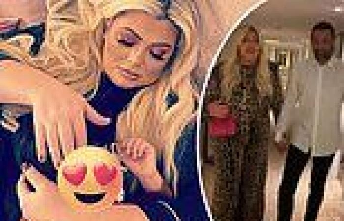 'No feeling like it;: Gemma Collins shares a sweet snap with 'stepson' Tristan