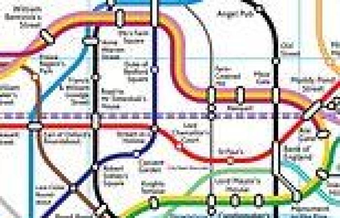 Alternative Tube map reveals how Underground stations got their names