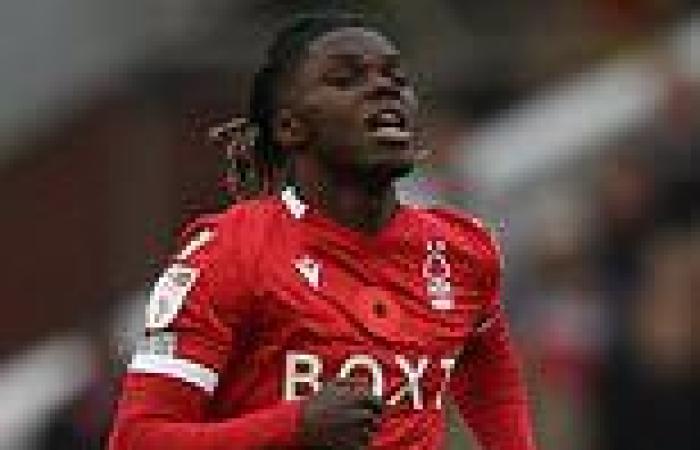sport news Nottingham Forest's England U20 star Alex Mighten is set to commit his future ...