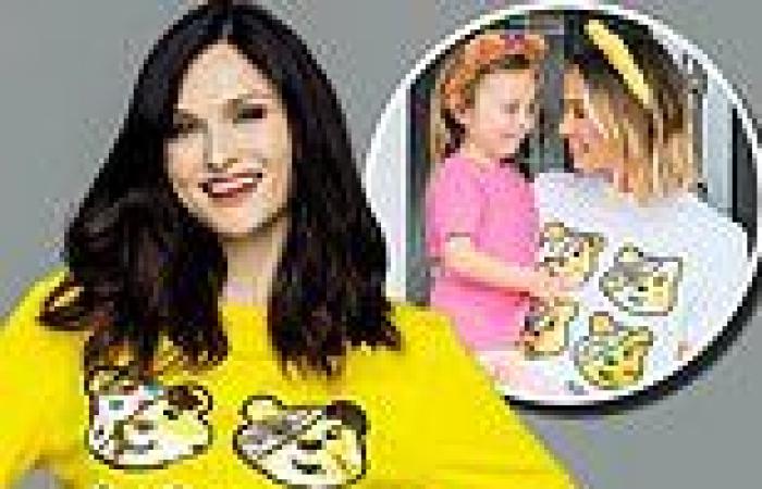 Sophie Ellis-Bextor wows in new Children In Need T-shirt