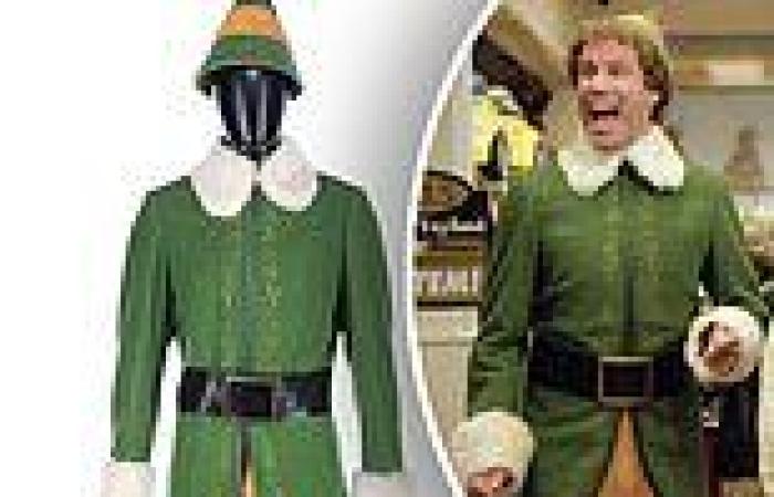 Will Ferrell's Elf costume from 2003 holiday classic goes for almost $300K in ...