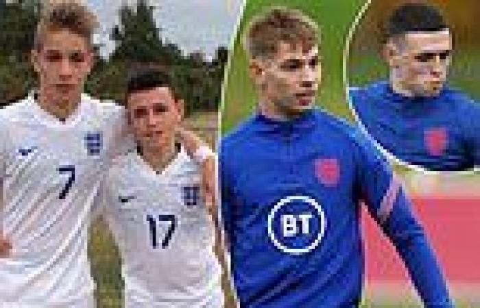 sport news Phil Foden shares throwback picture with Emile Smith Rowe after England reunion