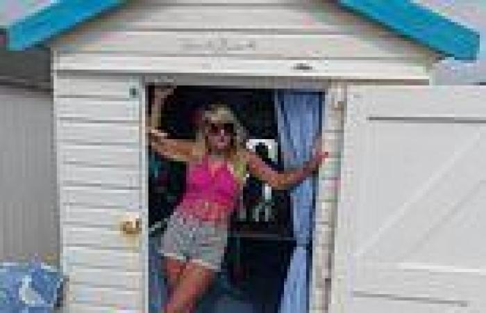 Retired teacher evicted from the £15,000 beach hut she bought as a 'mermaid ...