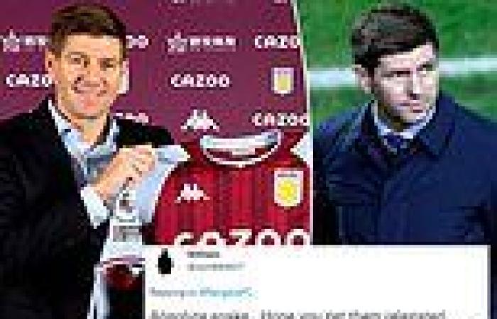 sport news Rangers fan fume after Steven Gerrard leaves for Aston Villa: 'Absolute snake!'