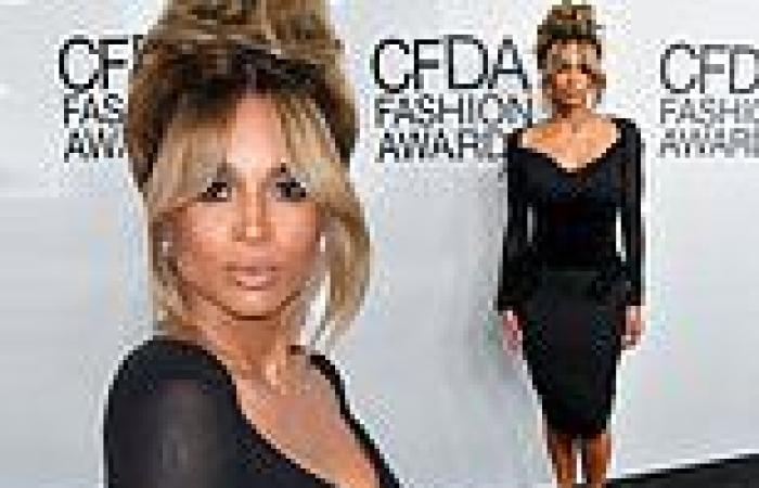 Ciara looks utterly stunning in sexy black Tom Ford at the CFDA Fashion Awards