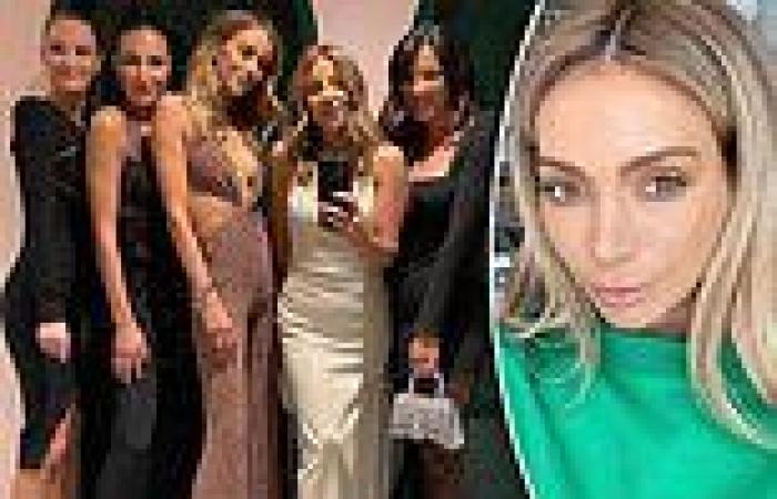 Nadia Bartel is iced out of event  in Melbourne as her WAG friends including ...