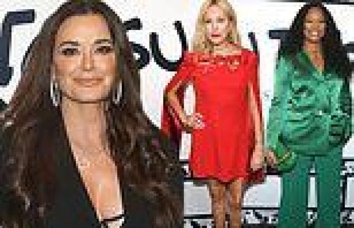 Sutton Stracke is supported by Kyle Richards, Dorit Kemsley, Garcelle Beauvais ...