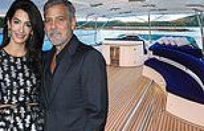 Inside the luxury yacht George and Amal Clooney are using while in The ...