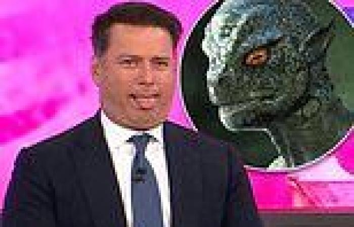 Karl Stefanovic denies being a shape-shifting lizard as he responds to wild ...