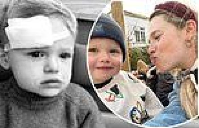 Scarlett Bowman reveals her son Rafael, 2, had to be rushed to hospital after ...