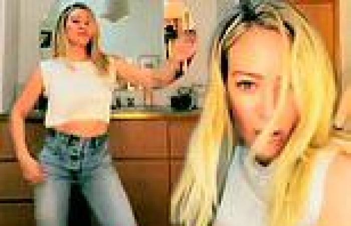 Hilary Duff pokes fun at herself after lackluster With Love routine from 2007 ...