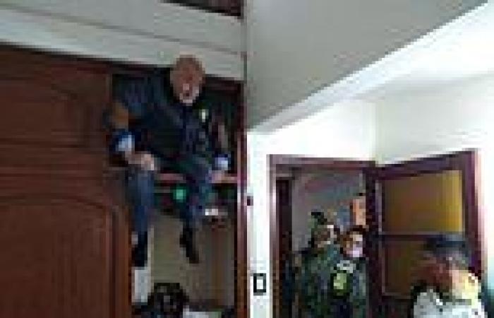 Argentine army officer found hiding in a cupboard and arrested for kidnap, ...