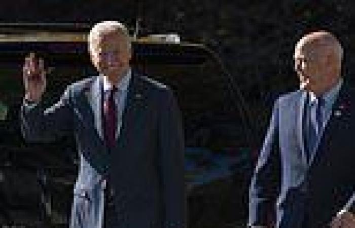 Biden heads to New Hampshire with new infrastructure czar Mitch Landrieu