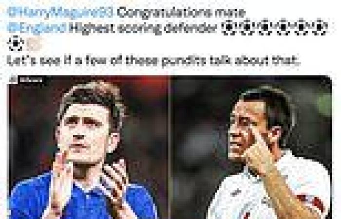 sport news John Terry congratulates Harry Maguire on overtaking him as England's highest ...