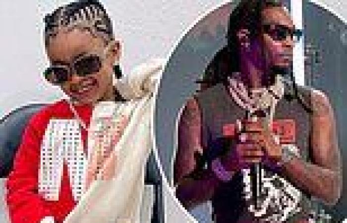 Cardi B shows how daughter Kulture, three, takes after Offset in a series of ...
