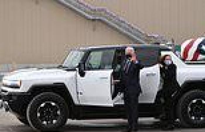 Biden floors new $108,700 electric Hummer that can hit 200 MPH