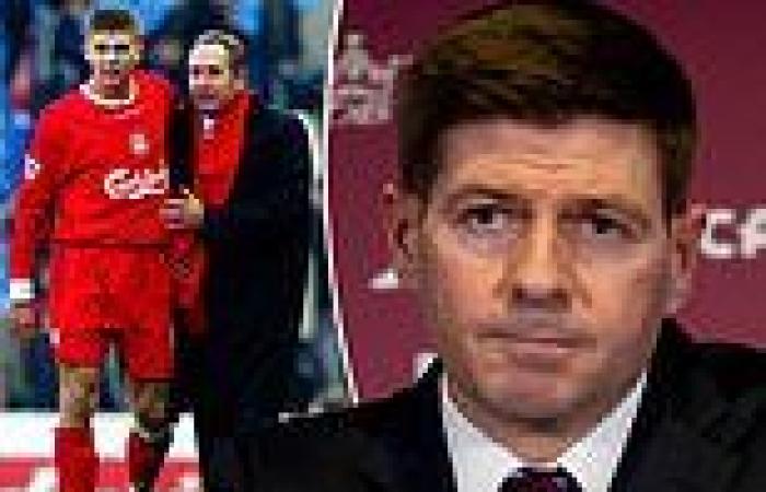 sport news Steven Gerrard pays emotional tribute to Gerard Houllier in first Villa press ...