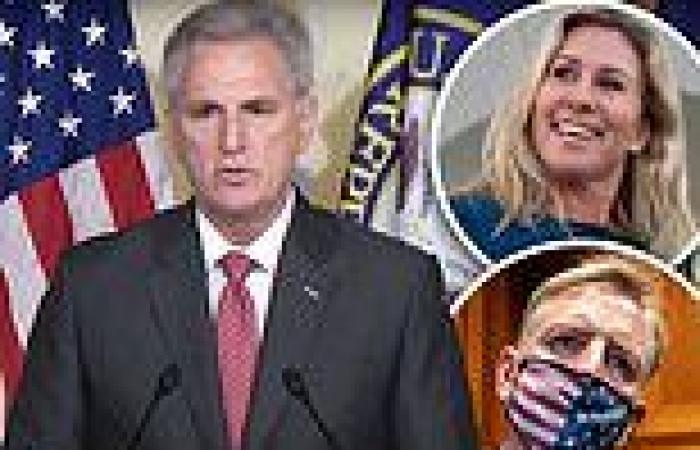 Kevin McCarthy says Paul Gosar and Marjorie Taylor Greene will get their ...