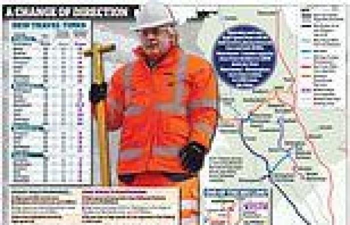 Boris Johnson runs into rail row: Angry Tories accuse PM of betraying the North