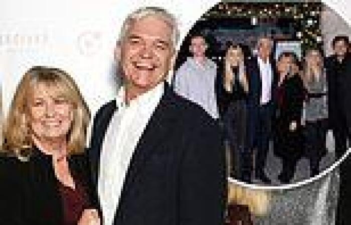 Phillip Schofield puts on a united display with estranged wife Stephanie Lowe