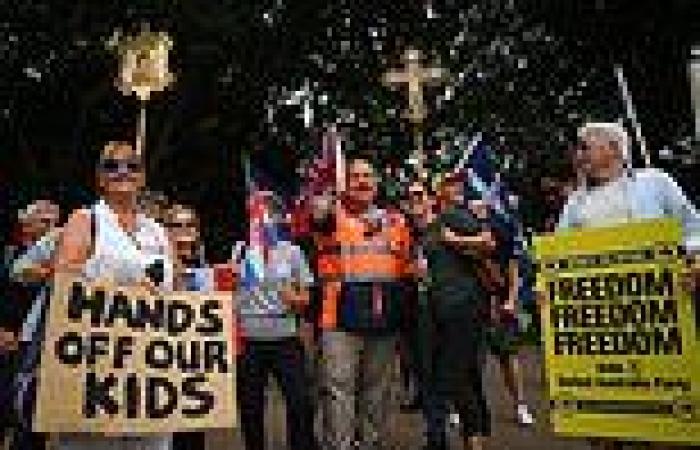 Covid-19 Australia: Anti-vaccination rallies erupt in Melbourne and Sydney and ...