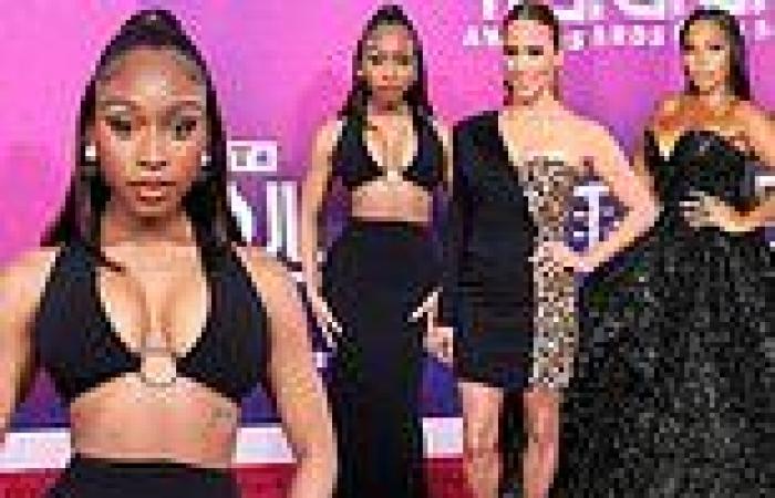 Normani, Ashanti and Paula Patton light up the red carpet at the 2021 BET Soul ...