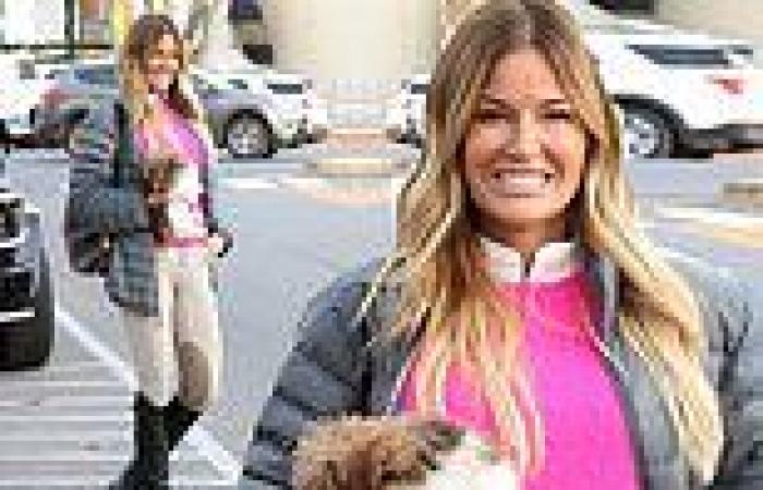 Kelly Bensimon is a vision of equestrian style as she steps out wearing her ...