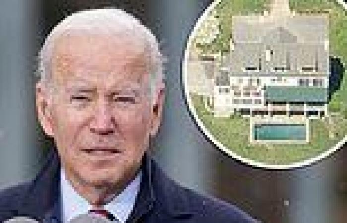 Biden claims his Delaware house was razed to the ground 'with my wife in it'