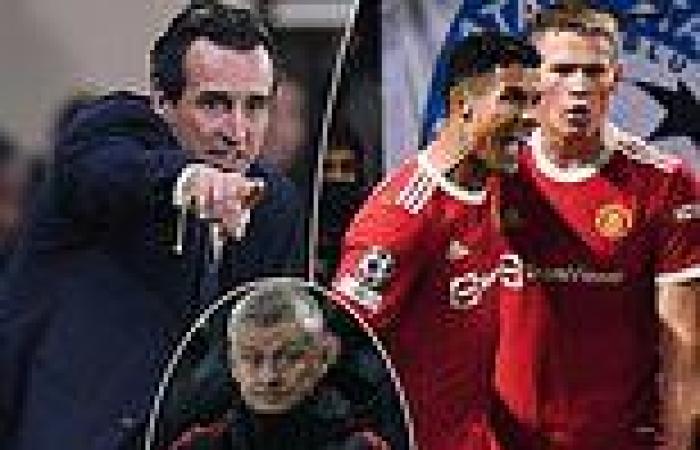 sport news Champions League: Villarreal boss Unai Emery expects reaction from Manchester ...