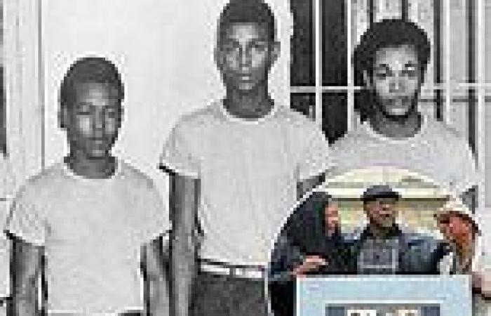 Four black friends known as the 'Groveland Four' are exonerated after 72 years