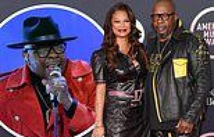 Bobby Brown and wife Alicia Etheredge coordinate in snakeskin at the 2021 ...