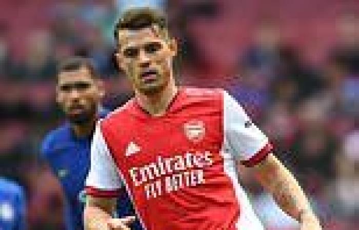 sport news Arsenal midfielder Granit Xhaka hints at Borussia Monchengladbach return
