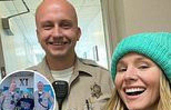 Kristen Bell gets trolled by lefties for posting photos of herself with LASD ...