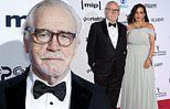 Succession star Brian Cox and wife Nicole Ansari-Cox ooze elegance at 49th ...