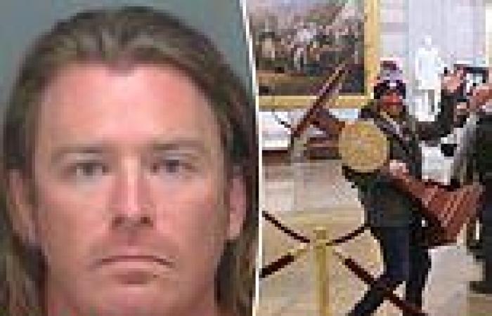 Florida man, 36, photographed carrying Nancy Pelosi's lectern during Jan riot ...