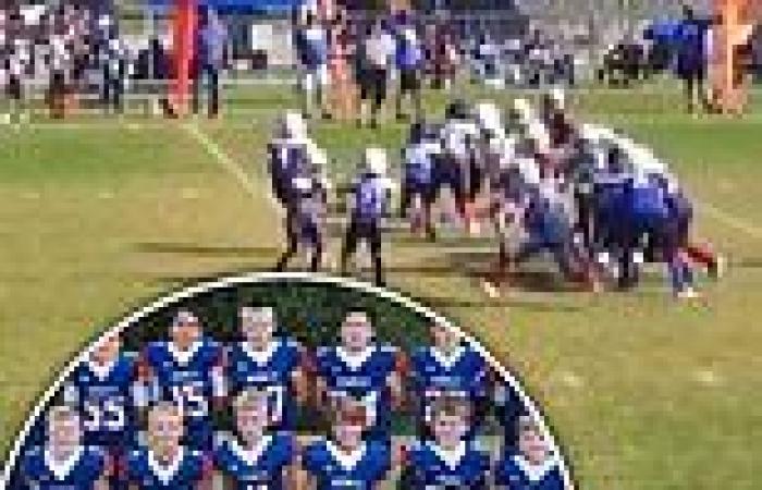 Texas youth football team, the Rebels, made up of 7 and 8-year-olds are booted ...
