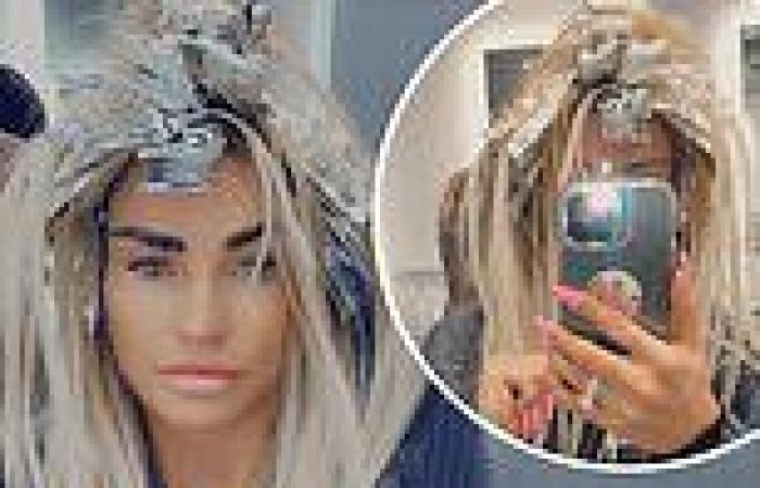 Katie Price shares insight into her pampering session