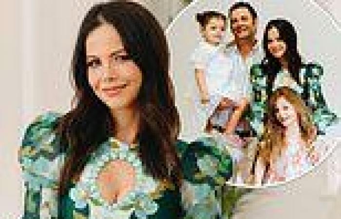 Tammin Sursok stuns in a $1,650 dress as she hosts an intimate Thanksgiving ...