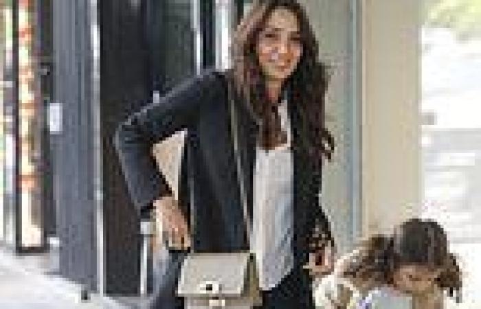 Snezana Wood steps out with daughter Willow in Brighton, after announcing her ...