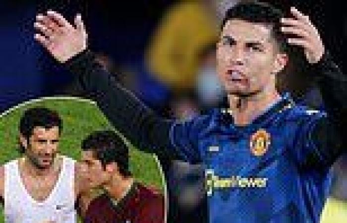 sport news Portugal legend Luis Figo defends Manchester United's Cristiano Ronaldo