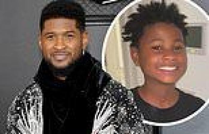 Usher wishes 'rebel' son Usher Raymond a happy 14th birthday with funny sonogram